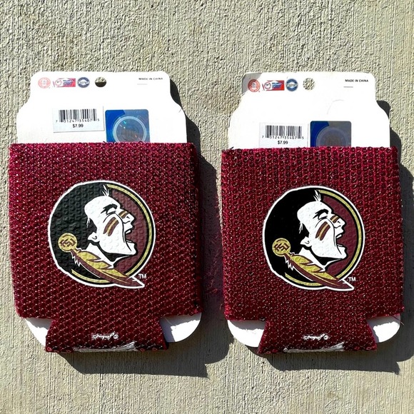 FSU Can Koozie / Coolie Florida State Seminoles - Picture 2 of 3